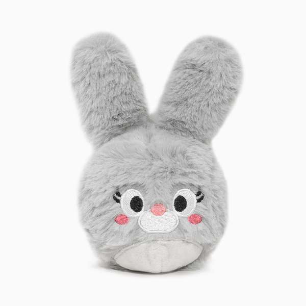 Hugsmart Farm Friendz – Bunny Ball pluszowy królik z kolczastą piłką w środku