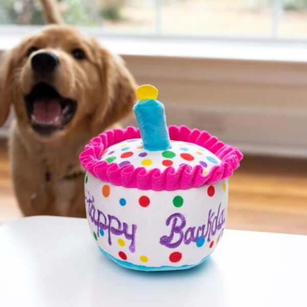 Lulubelles Power Plush Happy Barkday Cake Small - tort urodzinowy 11 cm