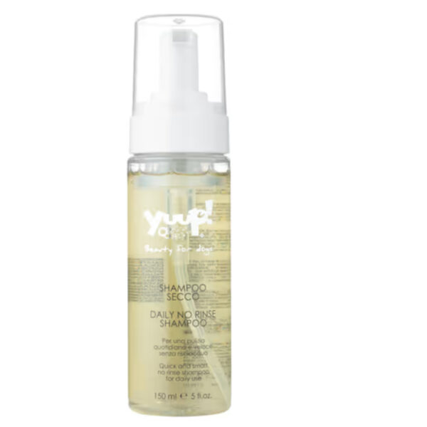 Yuup! Home Daily No Rinse Shampoo 150ml - szampon w piance dla psa i kota, bez spłukiwania