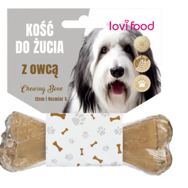 Lovi Food Chewing Bone with Lamb S - kość do żucia dla psa, z owcą