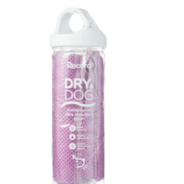 Record Dry Dog Towel 66x43cm Purple - ręcznik chłodzący dla psa i kota, fioletowy