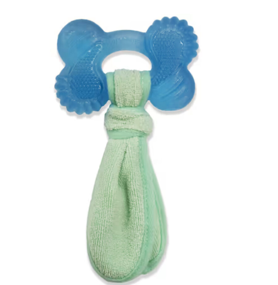 Nylabone Puppy Freezer Bone with Washcloth M - gryzak dla szczeniaka, do zamrażania