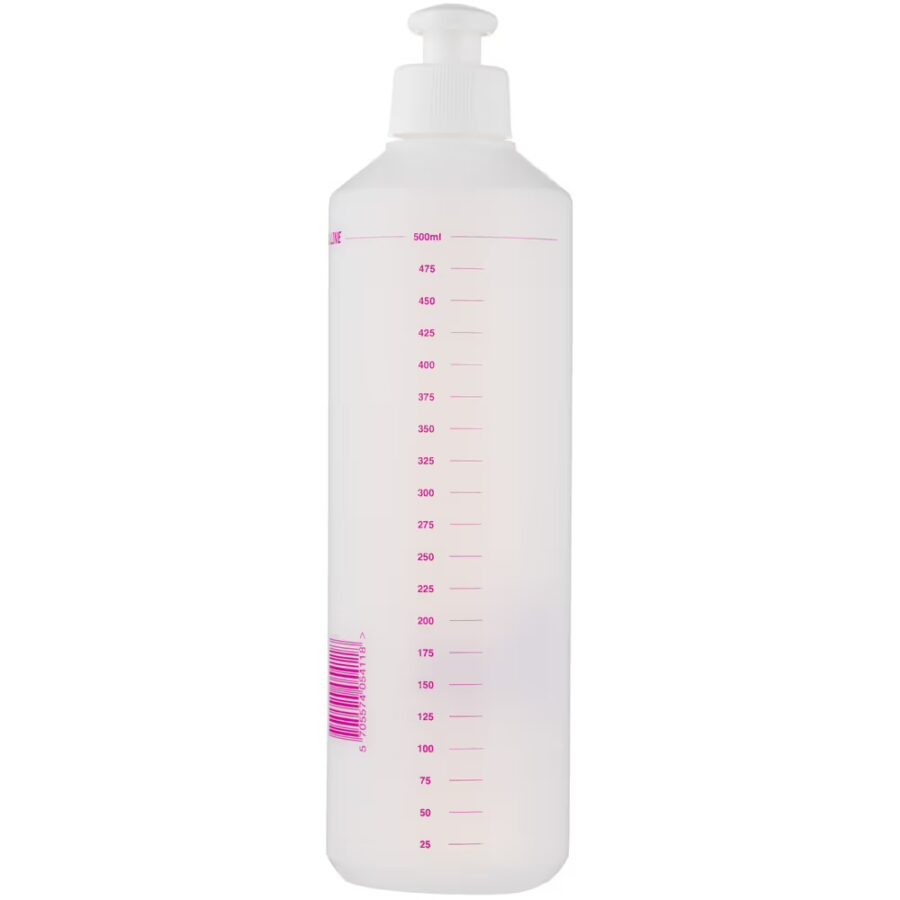 KW Mixing Bottle - butelka do przygotowywania i rozcieńczania kosmetyków - 500ml
