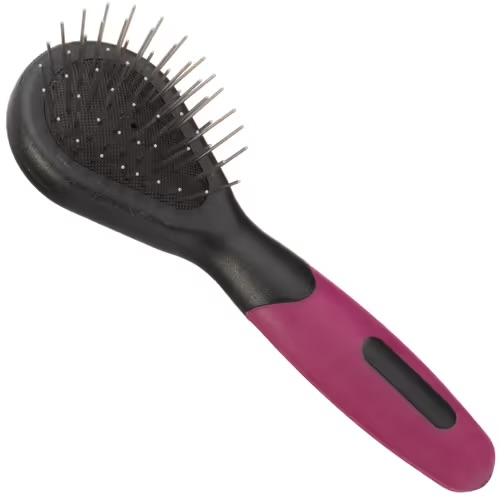 KW Smart Mini Pin Brush - bardzo mała szczotka z metalowymi pinami, dla małych zwierząt