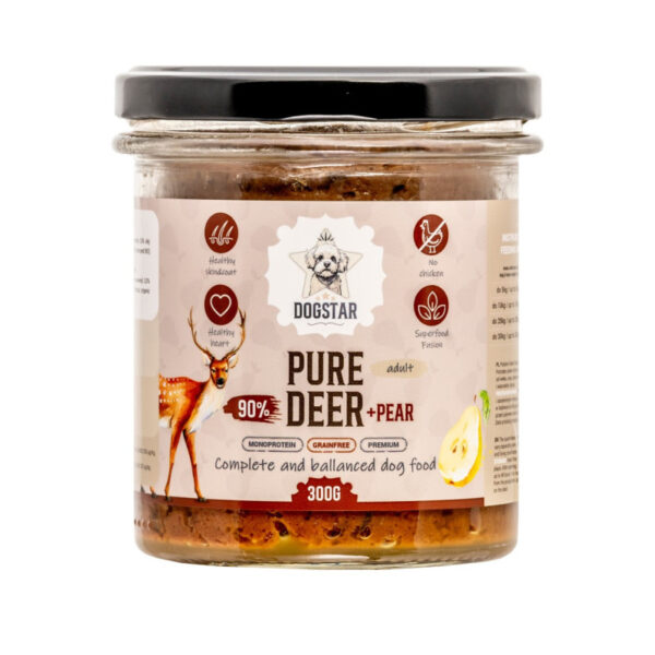 Dogstar karma mokra jeleń 300 g