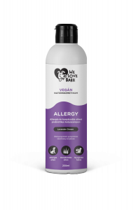 We Love Bark ALLERGY Lavender Dream Prebiotyczny szampon dla psów przeciw alergiom i łupieżowi 250ml