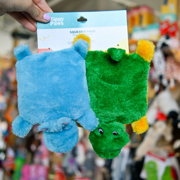 Zippy Paws Squeakie Pad 2-pack Hippo and Alligator piszczący hipopotam i krokodyl ZP948