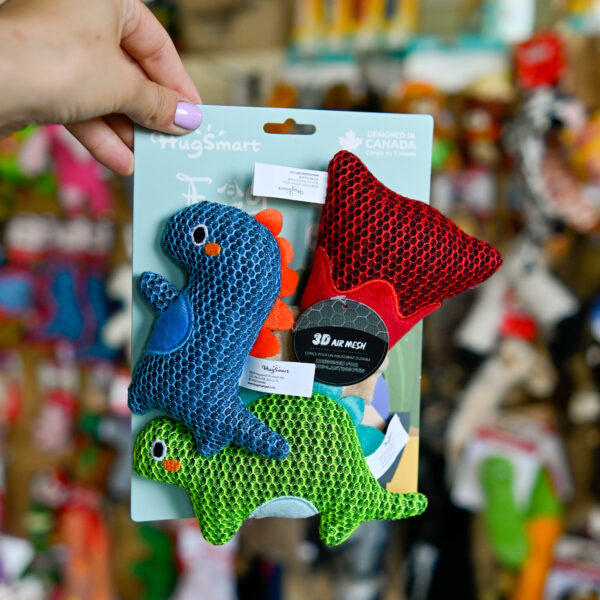 Hugsmart Dinosaur Land – Dino Buds mini dinozaury i wulkan 3-pak