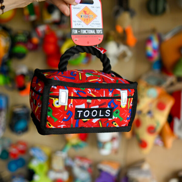 The Worthy Dog – Tools Toy - skrzynka narzędziowa dla psa