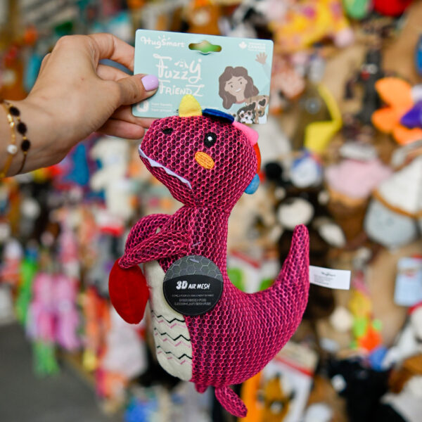 Hugsmart Dinosaur Land – Rexy Large piszczący dinozaur z siatki warstwowej