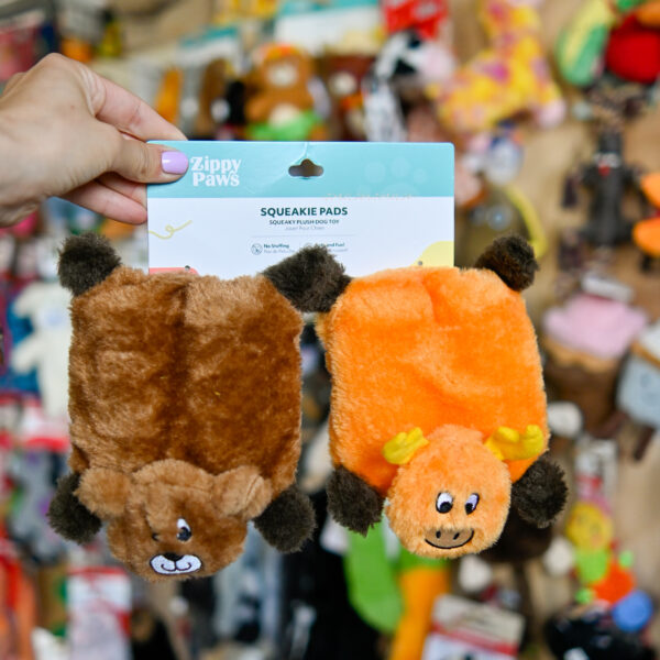 Zippy Paws Bear and Moose - piszcząca myszka i miś ZP947