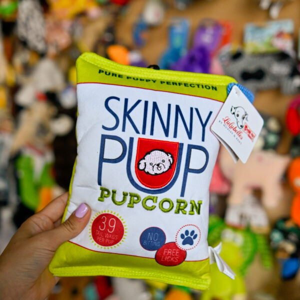 Lulubelles Power Plush Skinny Pup Pupcorn - pluszowy popcorn 20 cm