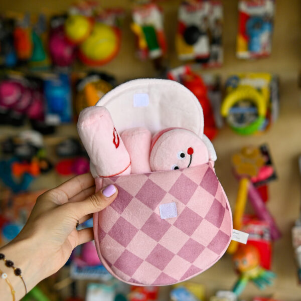 Hugsmart My Little Purse – Handbag różowa torebka norka węchową