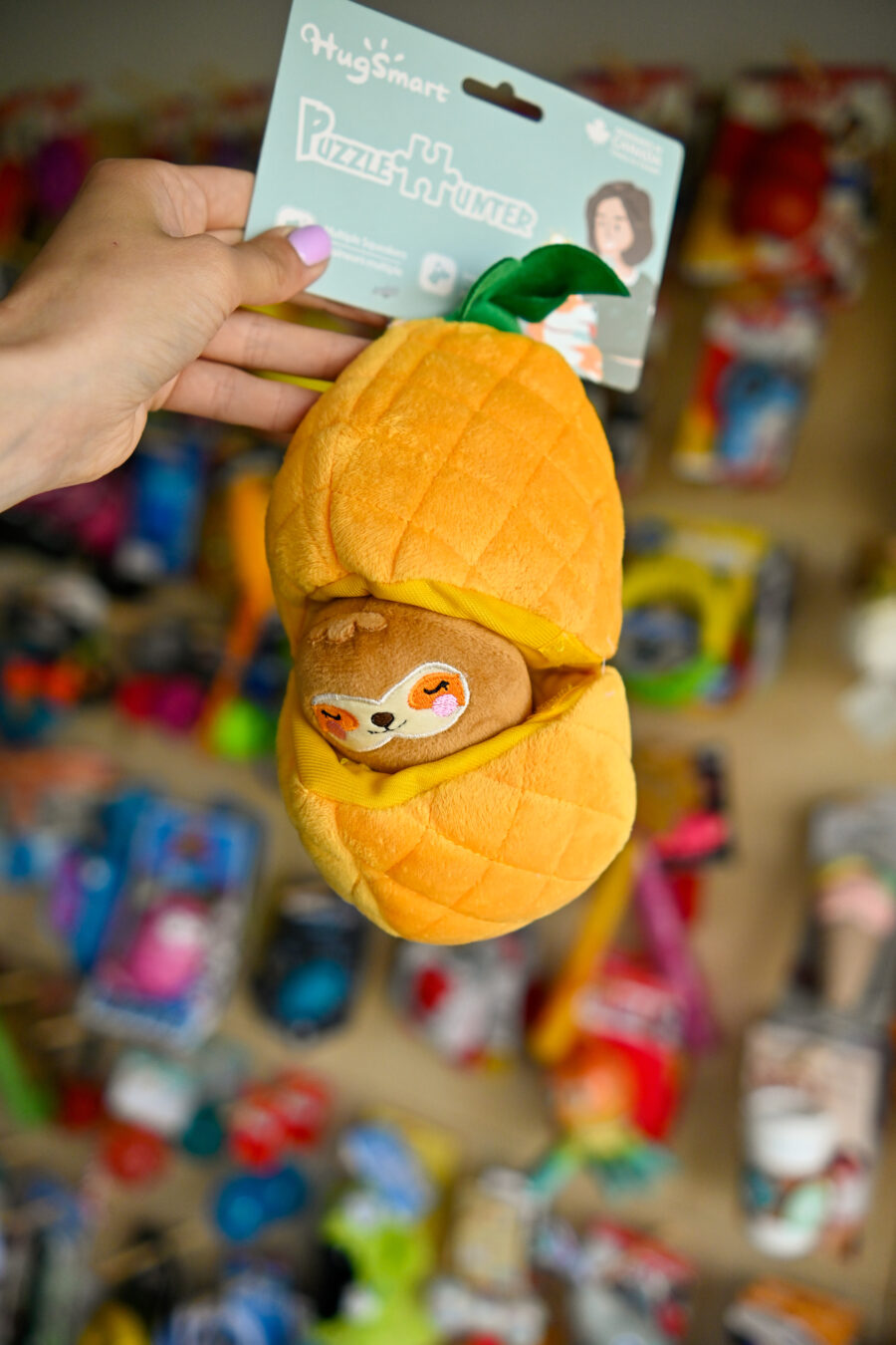 Hugsmart Fruity Critterz - ananas ze zwierzątkiem w środku