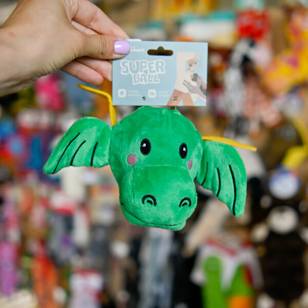 Hugsmart Castle Story – Dragon twarda piszcząca piłka wewnątrz