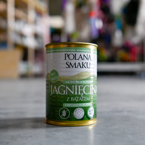 Polana Smaku - Jagnięcina z batatami 400g karma mokra