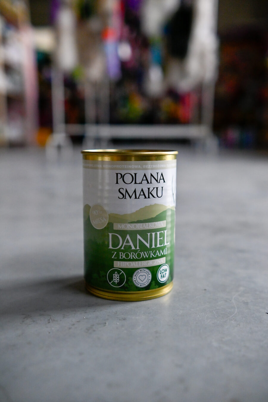 Polana Smaku - Daniel z borówkami 400g karma mokra