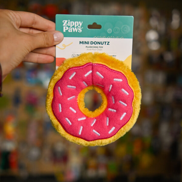ZIPPYPAWS PLUSZOWY DONUT MINI - różowy