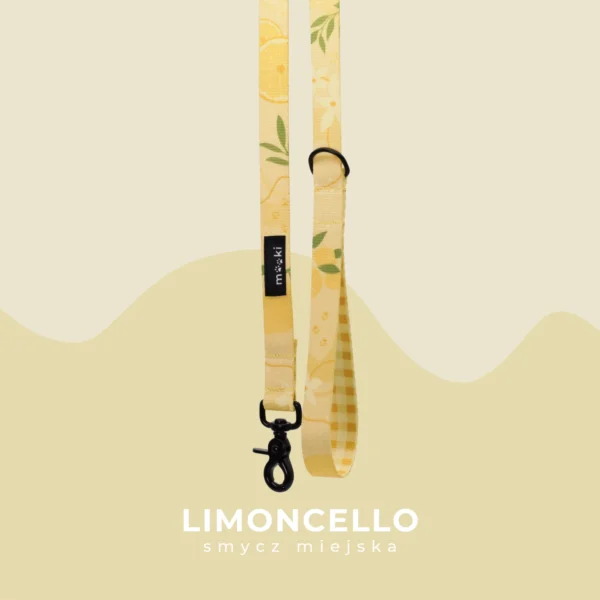 MOOKI - Smycz miejska we wzorze LIMONCELLO 3 m 2 cm