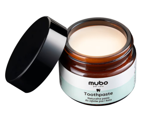 Mubo Toothpaste 50g - naturalna pasta do zębów dla psa i kota