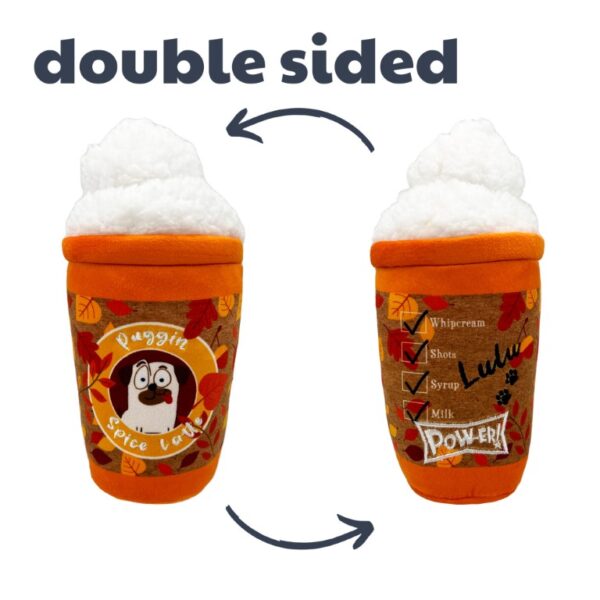 Lulubelles Power Plush Puggin Spice Latte Small – jesienna kawa