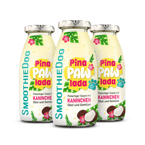 Smoothie Dog Pina Paw Lada - królik z warzywami i owocami