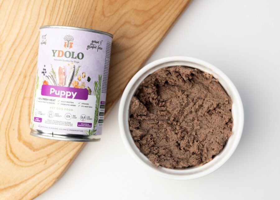 YDOLO Puppy - wieprzowina Iberico i ryby - mokra karma dla szczeniąt (400g)