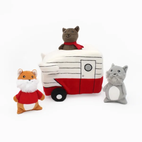 ZIPPYPAWS Burrow – Retro Camper węchowy