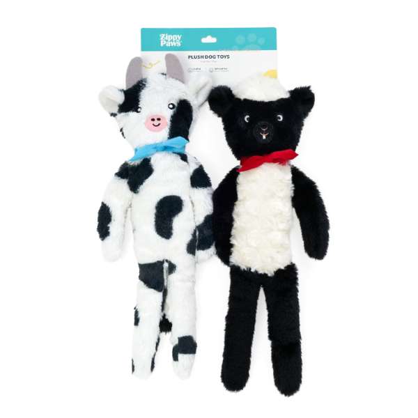 ZIPPYPAWS Fluffy Peltz – Sheep and Cow zwłoki owieczka i krowa ZP1086