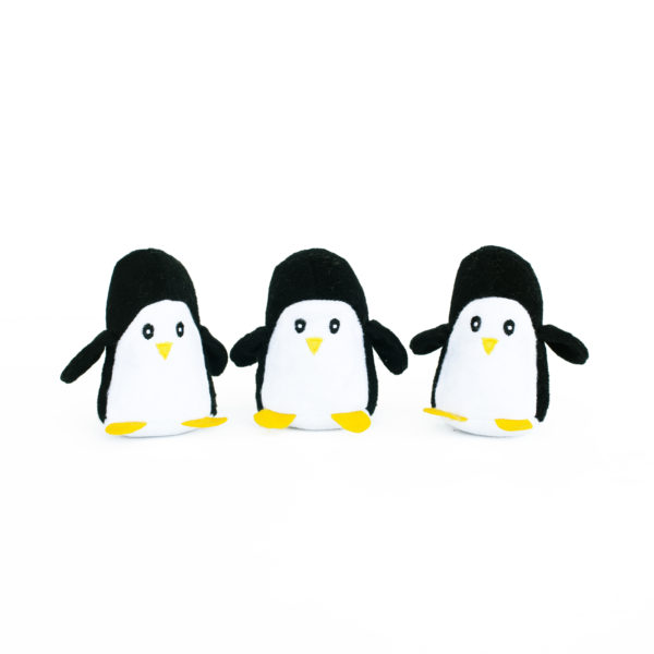 ZIPPYPAWS Miniz 3-pack Penguins pingwinki ZP892