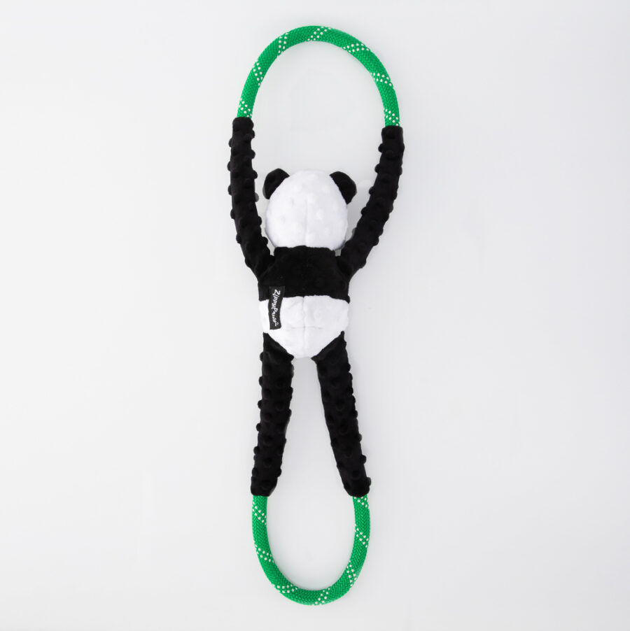 ZippyPaws RopeTugz – Panda szarpak ZP965