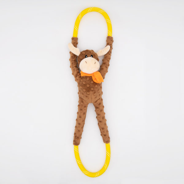 ZippyPaws RopeTugz – Moose łoś szarpak ZP977