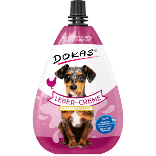 DOKAS pasta wątróbka i kurczak 85g