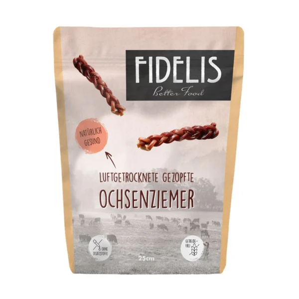 Fidelis Ochsenziemer gezopft Monster Penis wołowy pleciony 25 cm