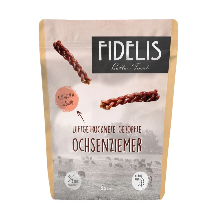 Fidelis Ochsenziemer gezopft Monster Penis wołowy pleciony 25 cm