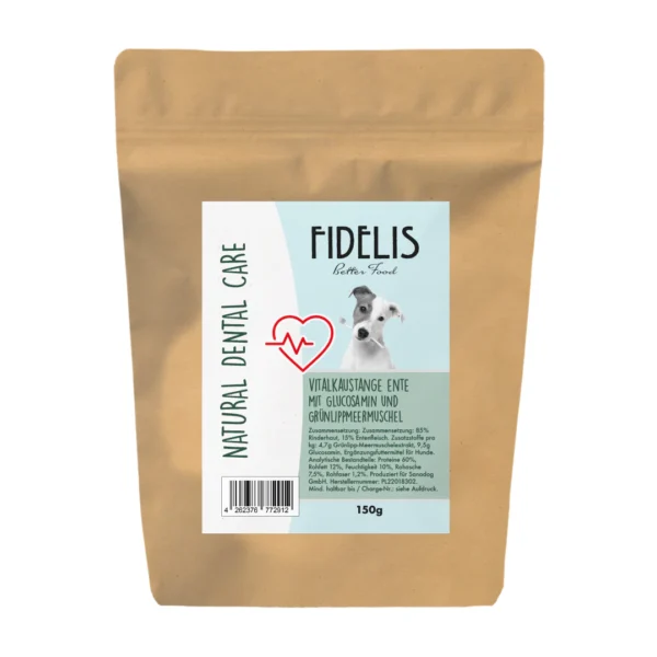 FIDELIS Vital Chewing Sticks pałeczki do żucia wołowe z kaczką i glukozaminą 150 g