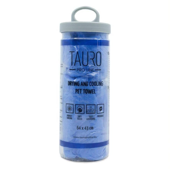 Tauro Pro Line ręcznik chłodzący 64x43cm niebieski