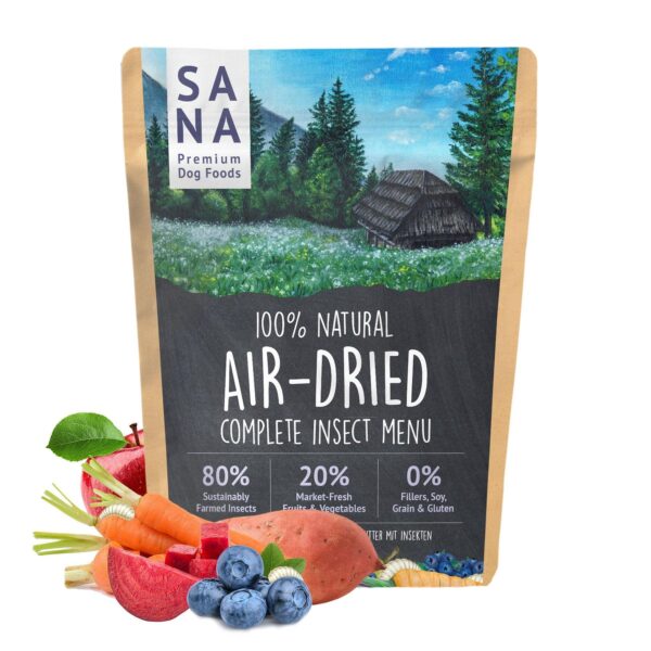 SANADOG Air Dried Insect Karma suszona powietrzem - insekty/owady 1 kg