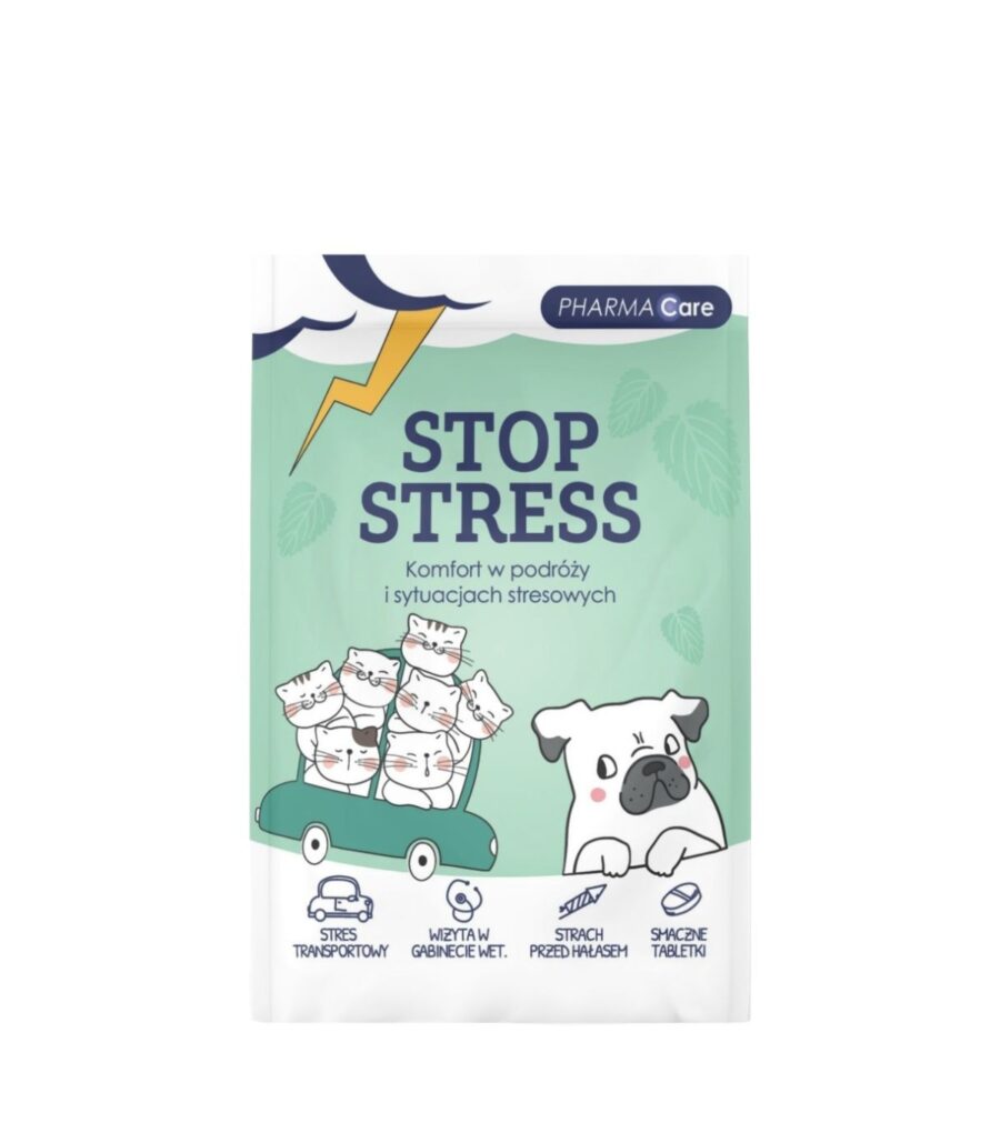Baltica Stop stres tabletki dla psa i kota 10szt