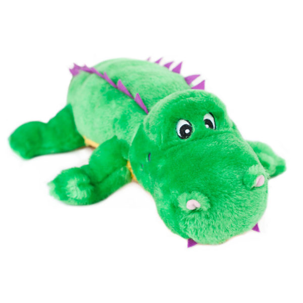 ZippyPaws Grunterz – Alvin the Alligator pierdzący/mruczący krokodyl