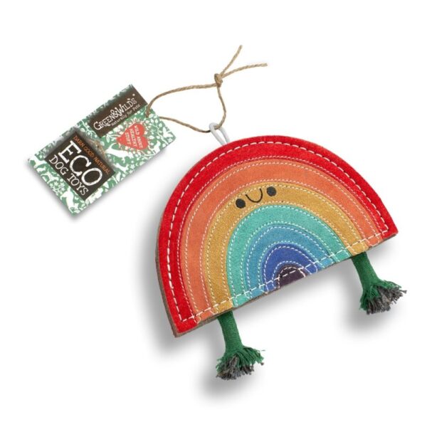 GREEN & WILD'S Rainbow Warrior (Tęcza) - zabawka z zamszu i juty