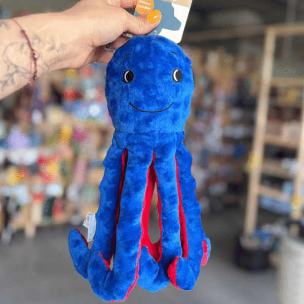 Beeztees Zabawka Pluszowa Ośmiornica Amy Niebieska 25Cm