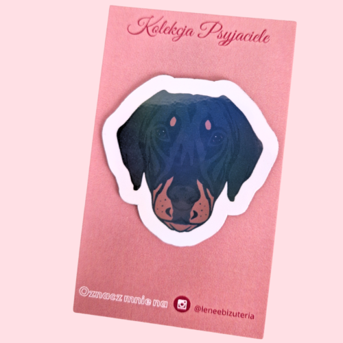 LENEE Magnes holograficzny dla psiary - Doberman 2