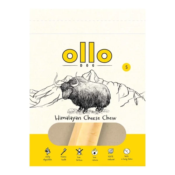 Ollo ser himalajski - twardy gryzak z sera dla psa S