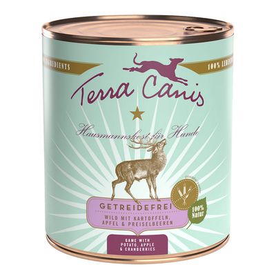 Terra Canis Hypoallergenic - Konina z brukwią, koprem włoskim i szałwią 800g