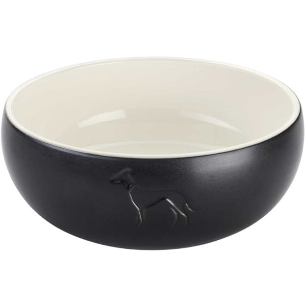 HUNTER CERAMICZNA Glazed - miska dla psa beżowa 1100 ml