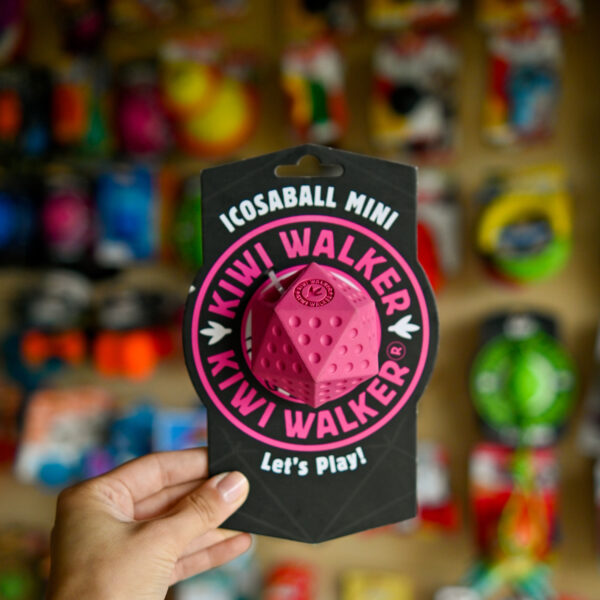 Kiwi Walker Smaczna Bryła ICOSABALL Mini różowa