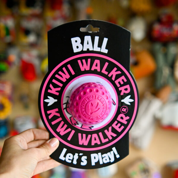 Kiwi Walker BALL MAXI różowa piłka dla psa