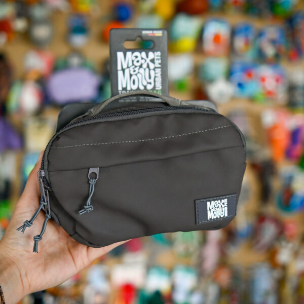 Max&Molly Training Bag Matrix 2.0 - wodoodporna nerka na spacer z psem - Szara (stone)