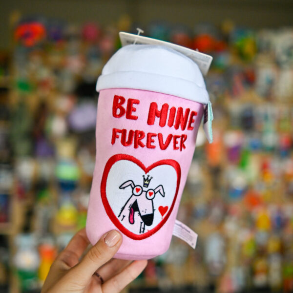 Lulubelles Be Mine Furever Coffee Large - różowy kubek kawy
